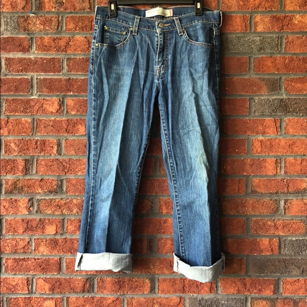 Levis 515 Nouveau Mid Rise Boot Cut Jeans - Picture 7 of 7